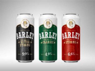 3d puszka piwa Barley
