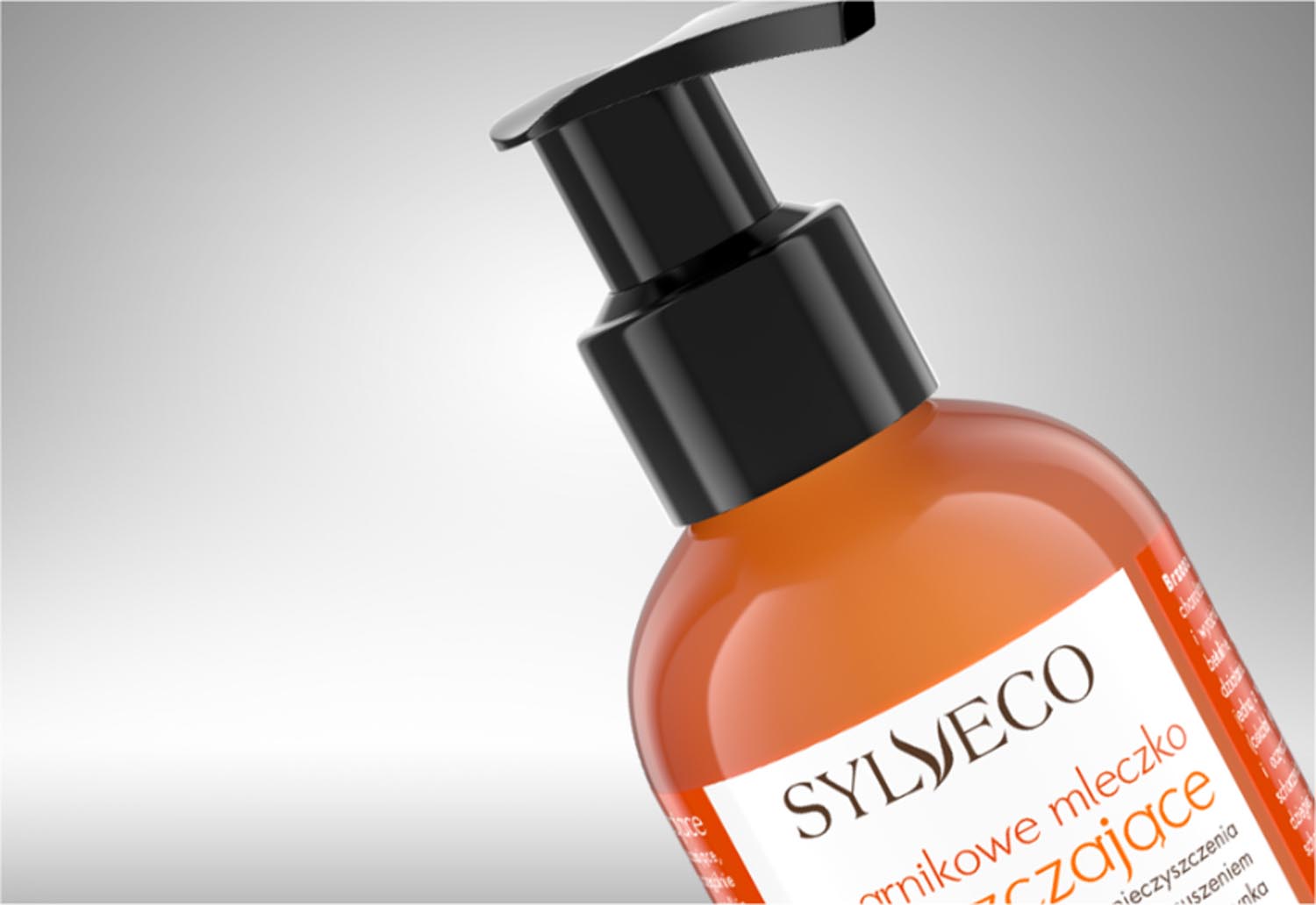 Packshoty produktów kosmetycznych 3D Sylveco