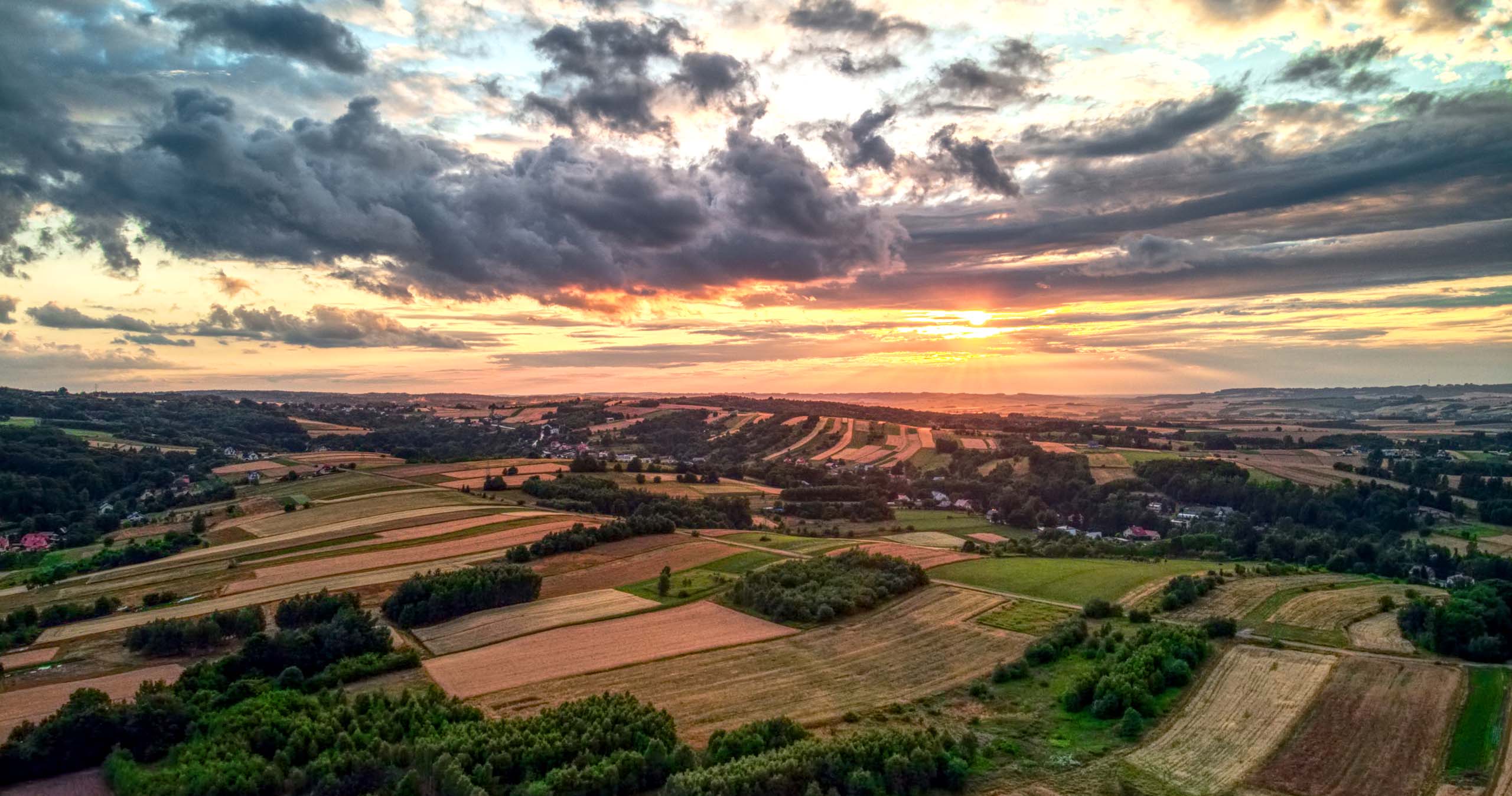 Dron pejzaż